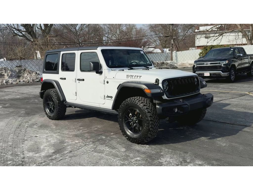 2025 Jeep Wrangler 4-Door Willys 4x4