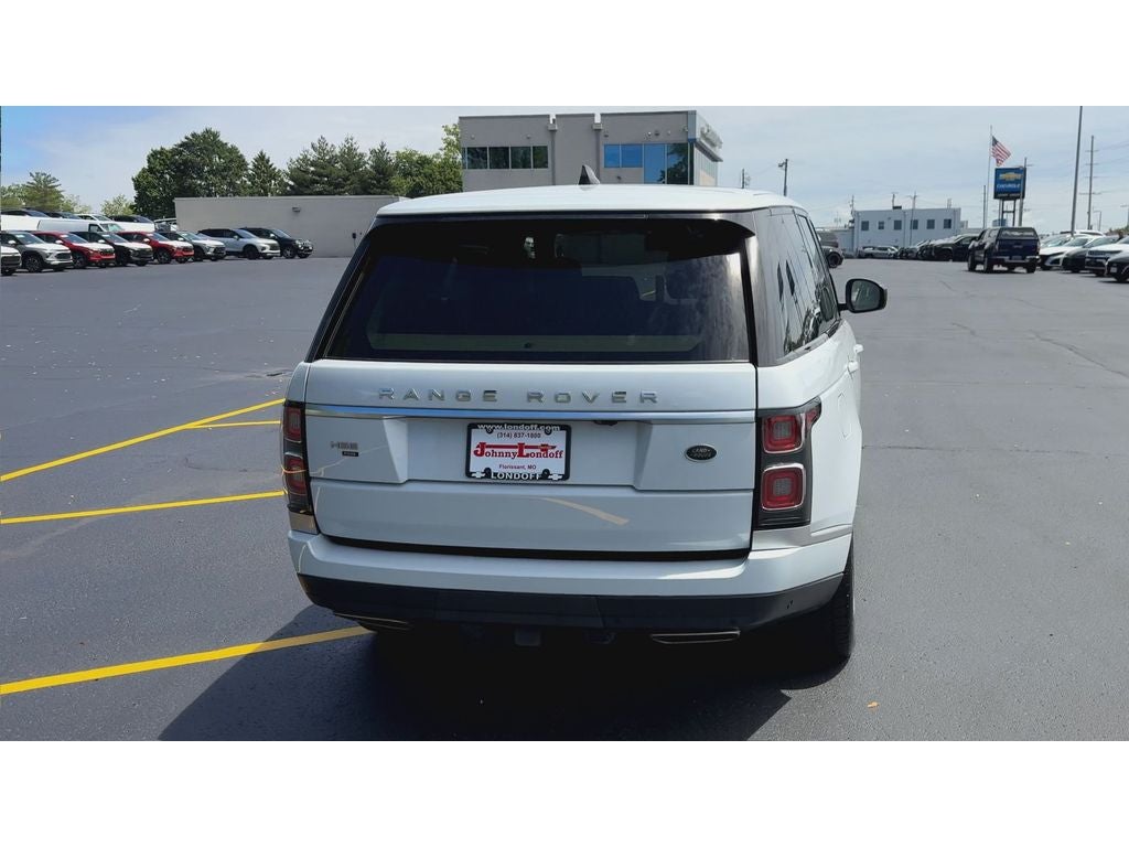 2020 Land Rover Range Rover P525 HSE