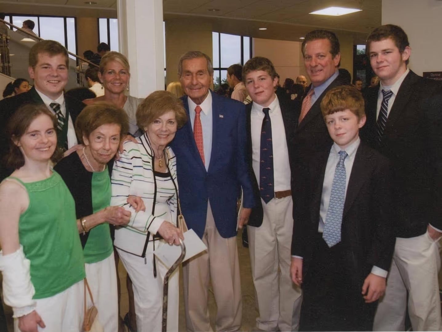 The Londoff Family at the dedication of the John and Sylvia Londoff Wing at St. Louis Children’s Hospital.