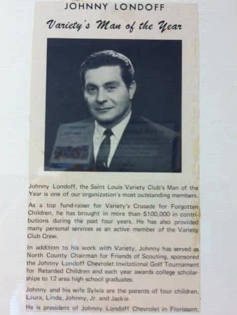 letter by Johnny Londoff