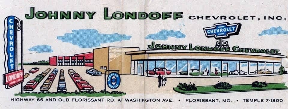 Johnny Londoff Chevrolet animated poster