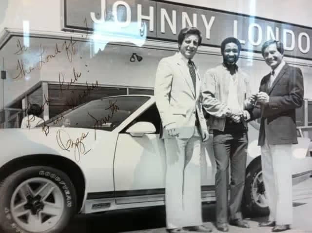 Ozzie Smith, Johnny Londoff Jr. and Johnny Londoff Sr. together